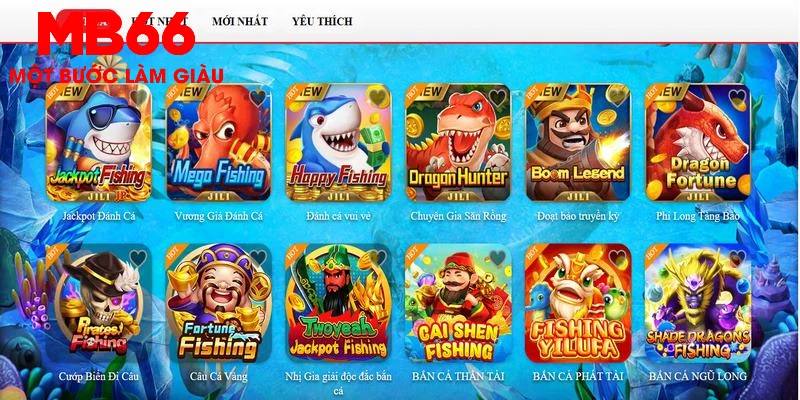 Bắn cá MB66 chiếm được cảm tình của nhiều game thủ