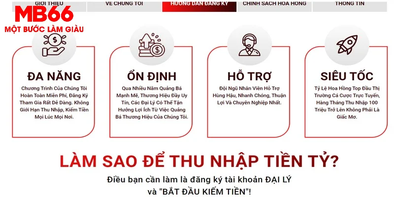 Đăng ký đại lý theo hướng dẫn và hoàn toàn miễn phí